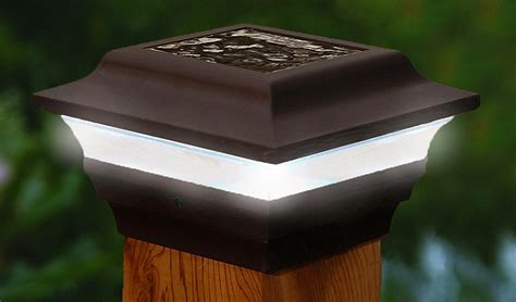 6x6 post lights solar powered.